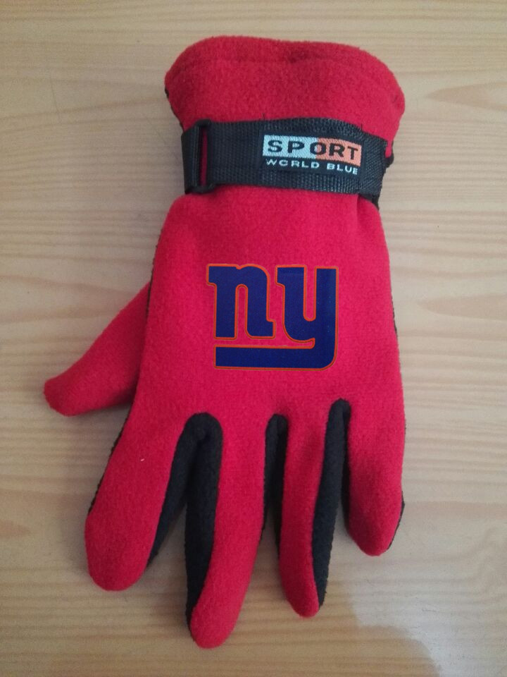 Giants Winter Velvet Warm Sports Gloves7