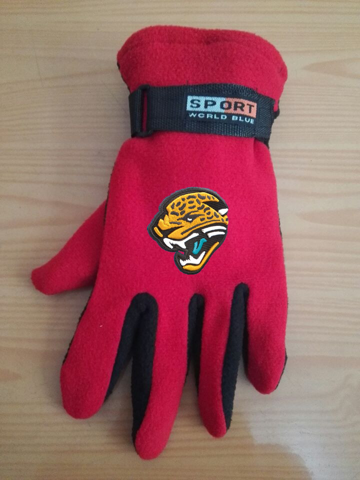 Jaguars Winter Velvet Warm Sports Gloves5