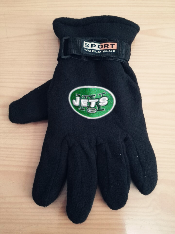 Jets Winter Velvet Warm Sports Gloves2