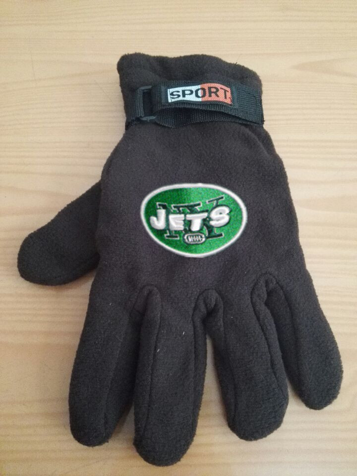 Jets Winter Velvet Warm Sports Gloves6