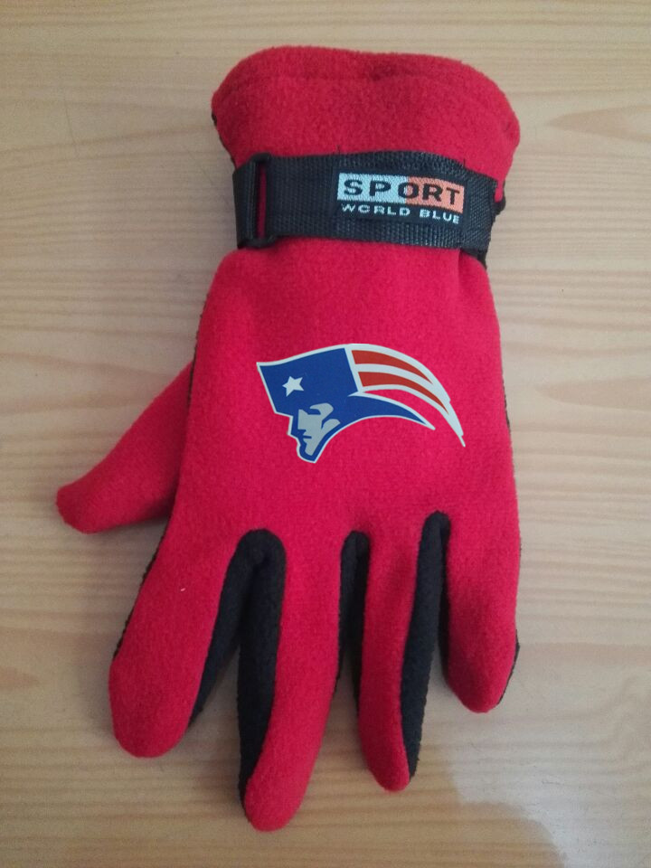 Patriots Winter Velvet Warm Sports Gloves3