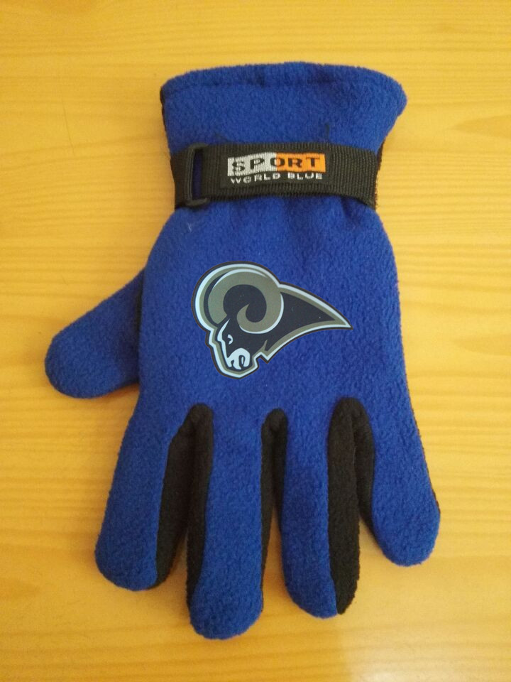 Rams Winter Velvet Warm Sports Gloves2