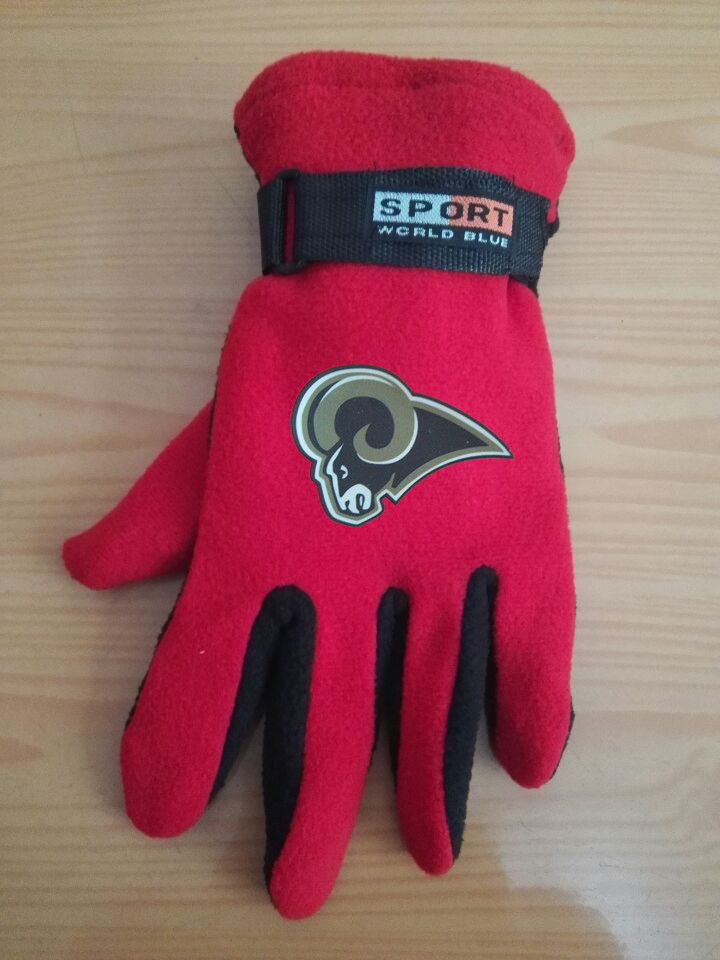Rams Winter Velvet Warm Sports Gloves3