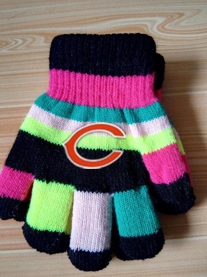 Bears Kids Knit Gloves3