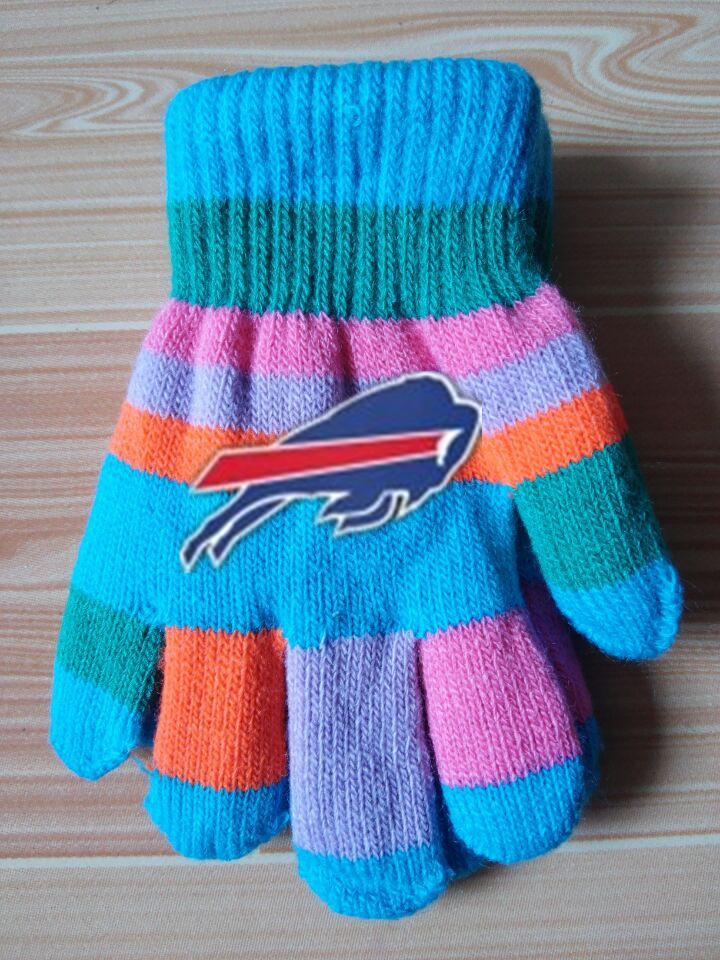 Bills Kids Knit Gloves2