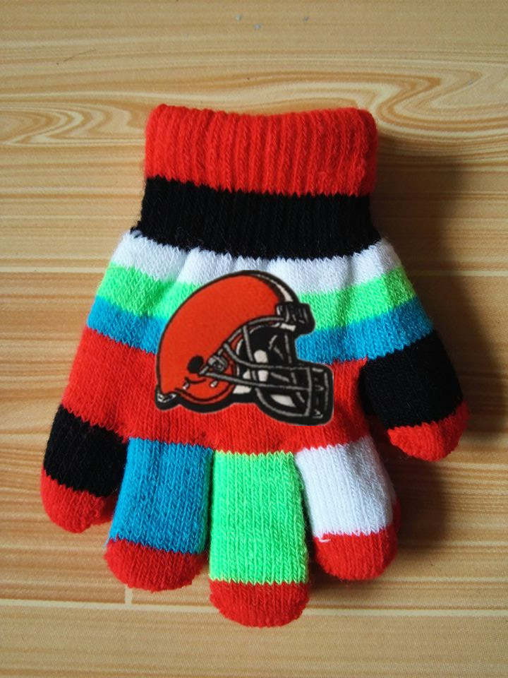 Browns Kids Knit Gloves5