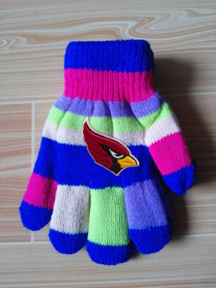 Cardinals Kids Knit Gloves