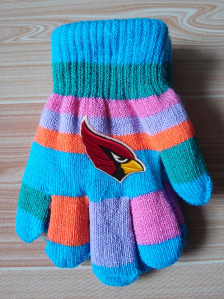 Cardinals Kids Knit Gloves2