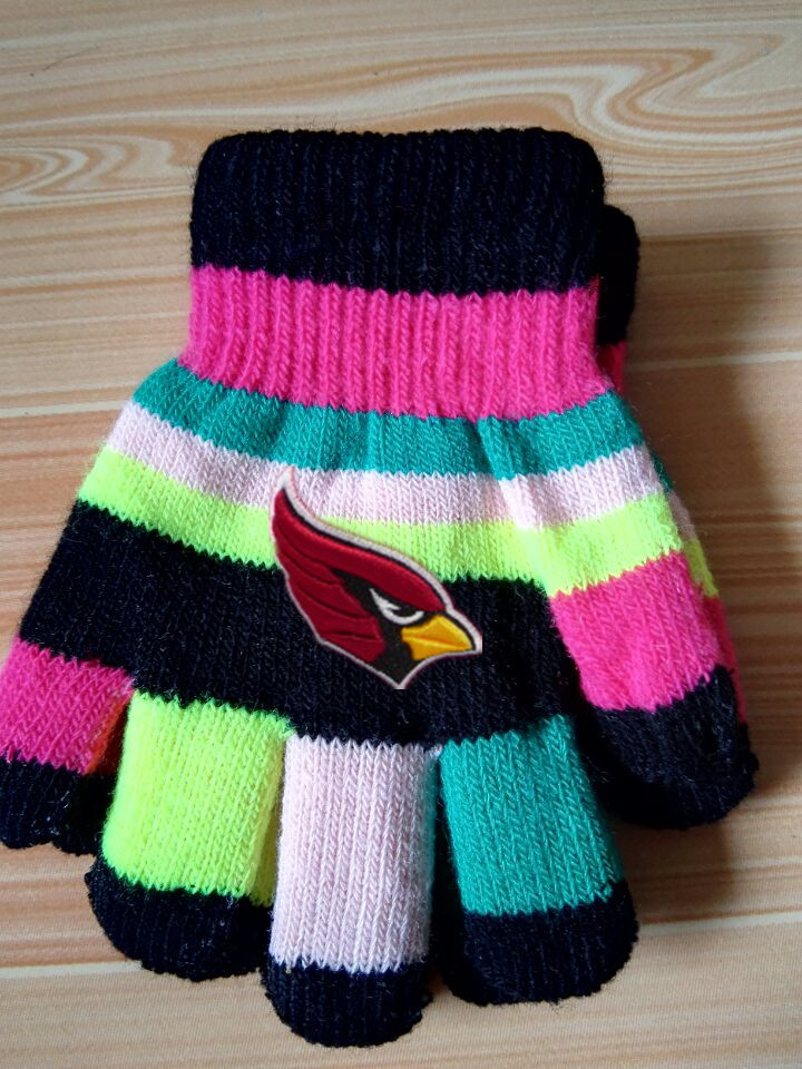 Cardinals Kids Knit Gloves3