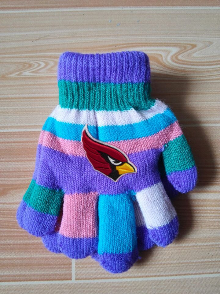 Cardinals Kids Knit Gloves4