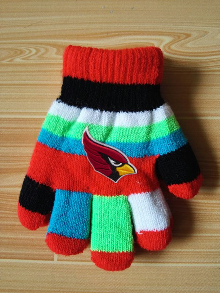 Cardinals Kids Knit Gloves5