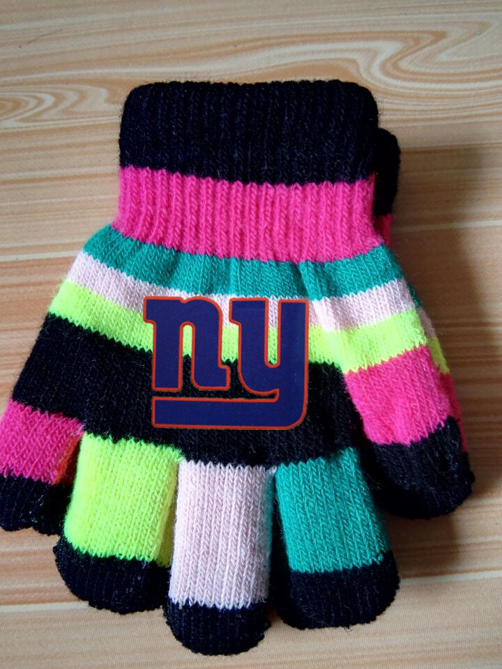 Giants Kids Knit Gloves4
