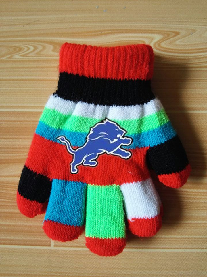 Lions Kids Knit Gloves6