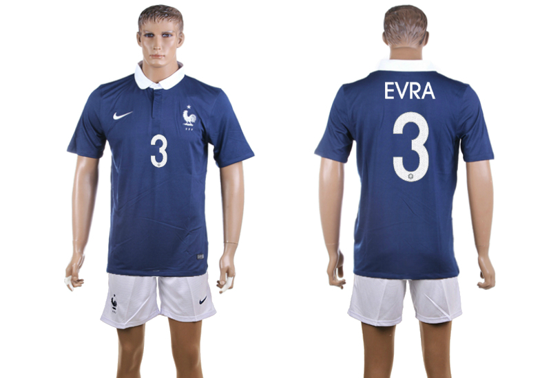 2015-16 France 3 EVRA Home Jersey