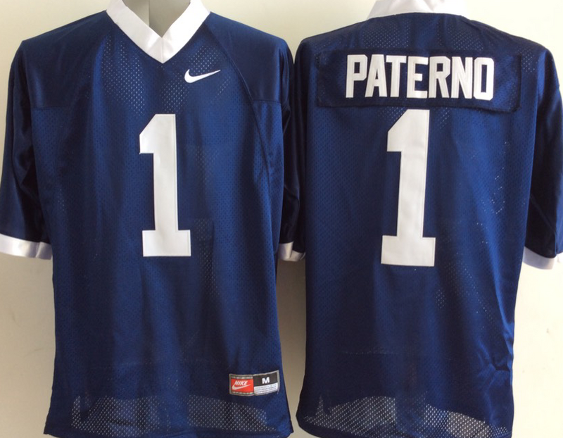 Penn State Nittany Lions 1 Joe Paterno Blue College Jersey