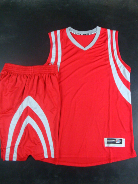 Rockets Blank Red Swingman Jersey(With Shorts)