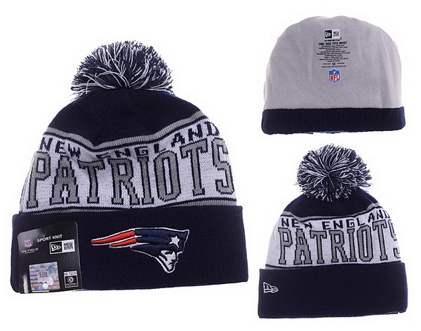 Patriots Grey Fashion Knit Hat XDF