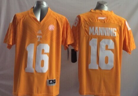 Tennessee Volunteers 16 Peyton Manning Orange College Youth Jersey