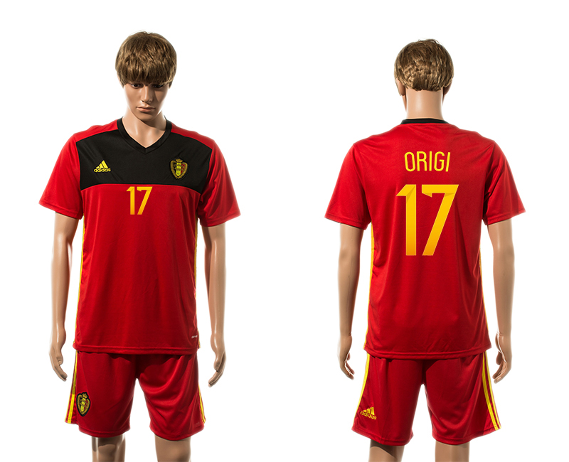 2015-16 Belgium 17 ORIGI Home Jersey