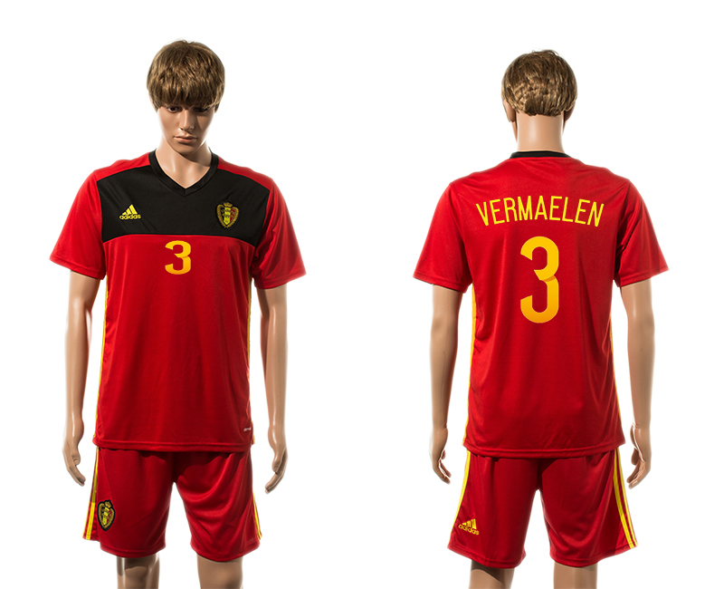 2015-16 Belgium 3 VERMAELEN Home Jersey