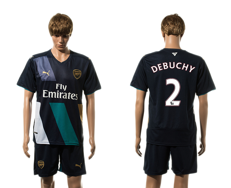 2015-16 Arsenal 2 DEBUCHY Third Away Jersey 2015-16 Arsenal 2 DEBUCHY Third Away Jersey
