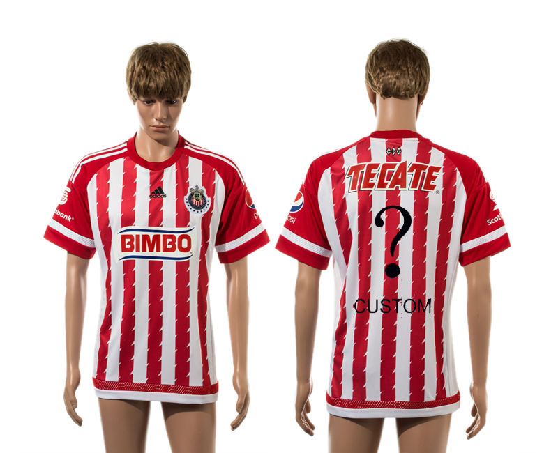 2015-16 Guadalajara Home Customized Thailand Jersey