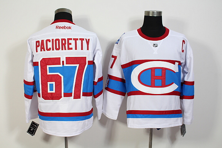Canadiens 67 Max Pacioretty White 2016 Winter Classic Reebok Jersey