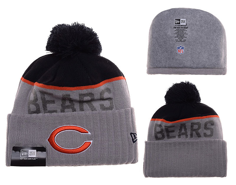 Bears Grey Fashion Knit Hat SD