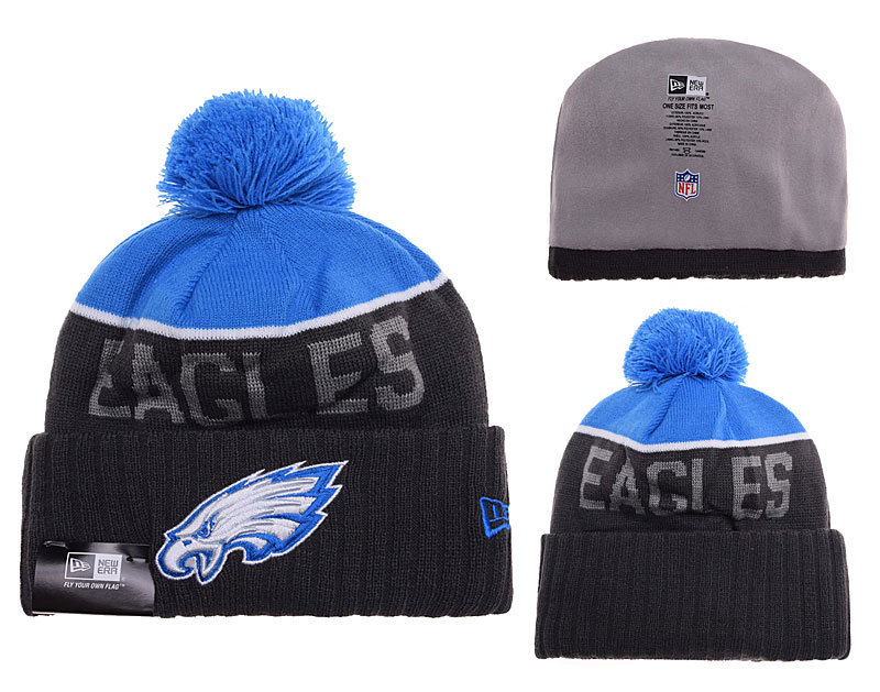 Eagles Black Fashion Knit Hat SD