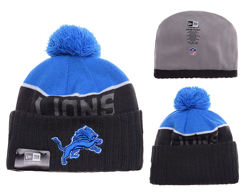 Lions Black Fashion Knit Hat SD Lions Black Fashion Knit Hat SD