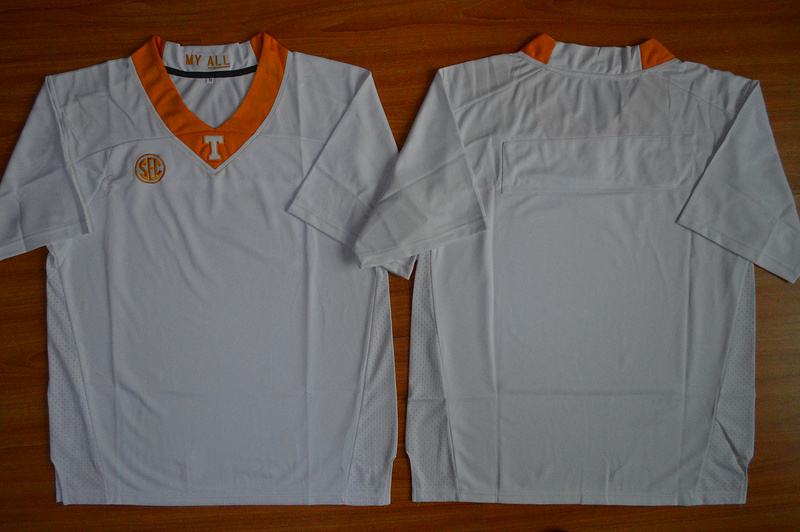 Tennessee Volunteers Blank White College Jersey