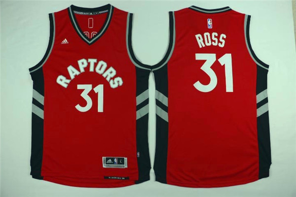 Raptors 31 Terrence Ross Red Swingman Jersey - Click Image to Close