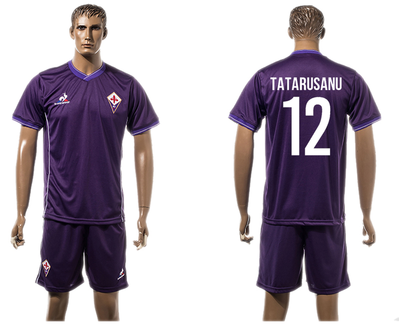 2015-16 Fiorentina 12 TATARUSANU Home Jersey