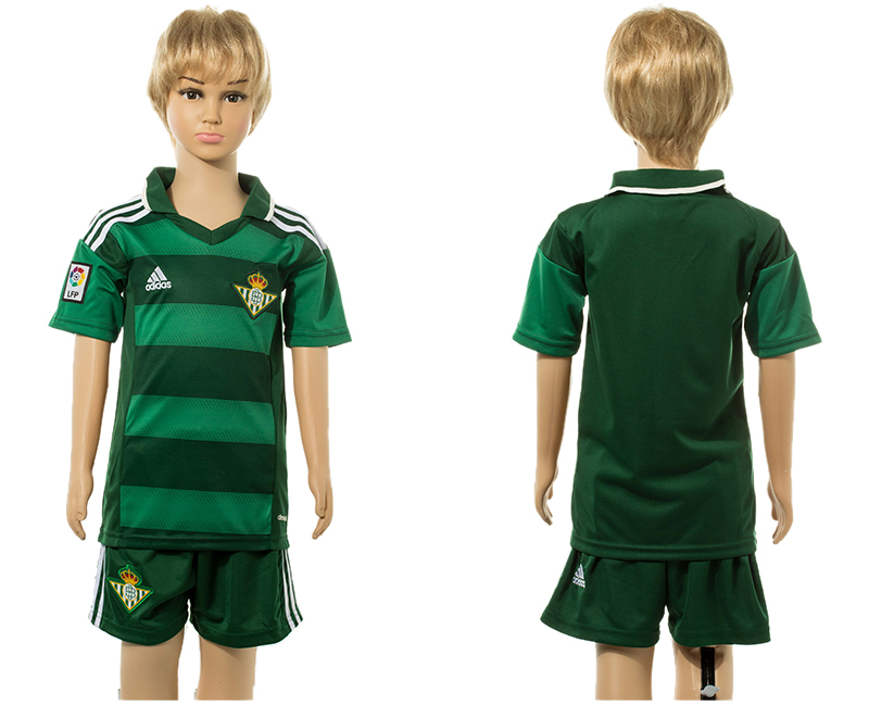 2015-16 Real Betis Away Youth Jersey