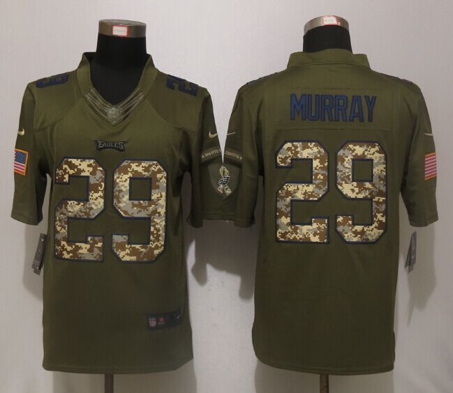 Nike Eagles 29 DeMarco Murray Green Salute To Service Limited Jersey