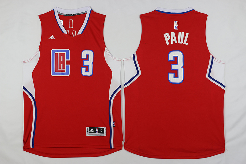 Clippers 3 Chris Paul Red 2015 Swingman Jersey - Click Image to Close