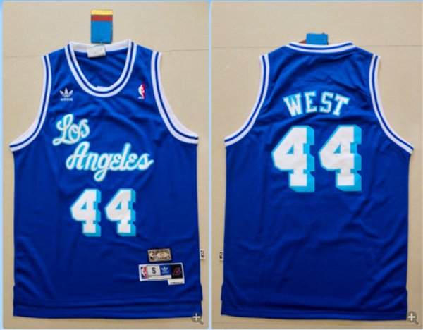 Lakers 44 Jerry West Blue Hardwood Classics Jersey.png