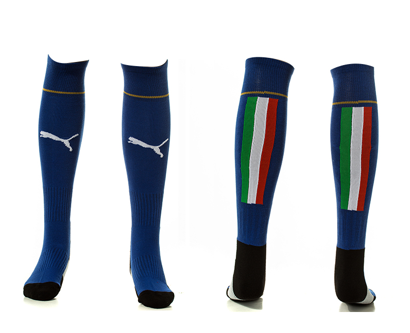 Italy Home Euro 2016 Soccer Socks