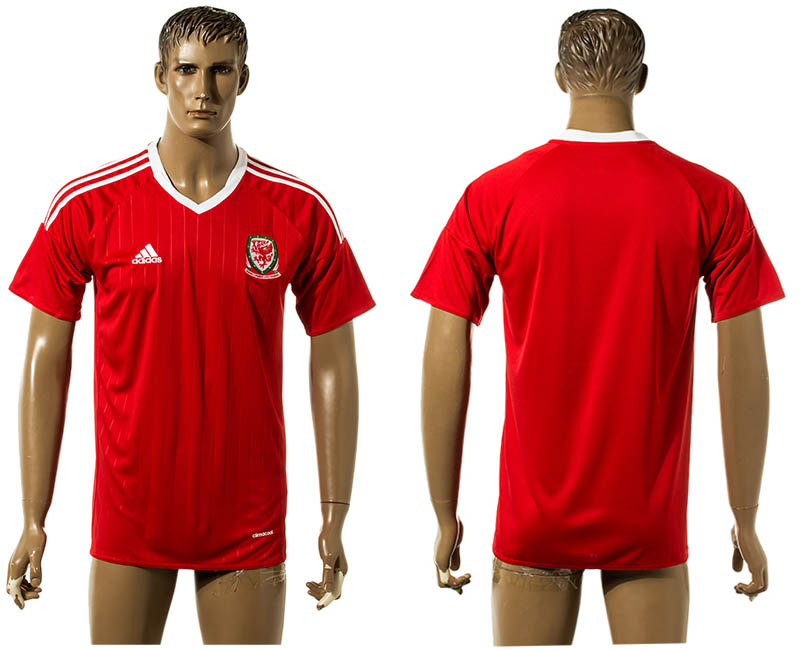 Wales Home UEFA Euro 2016 Thailand Jersey