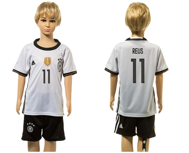 Germany 11 REUS Home UEFA Euro 2016 Youth Jersey