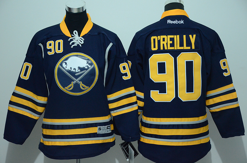 Sabres 90 Ryan O'Reilly Blue Youth Reebok Jersey