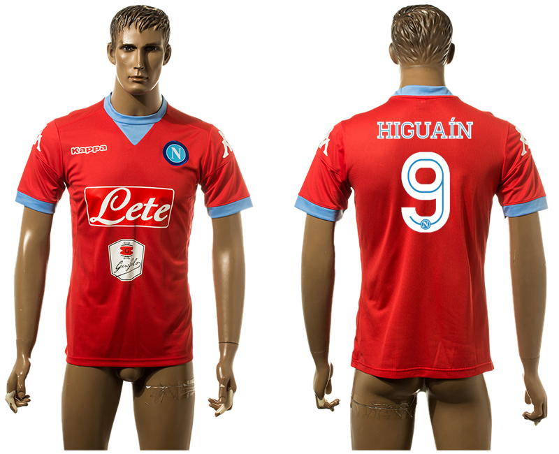 2015-16 Naples 9 HIGUAIN Third Away Thailand Jersey