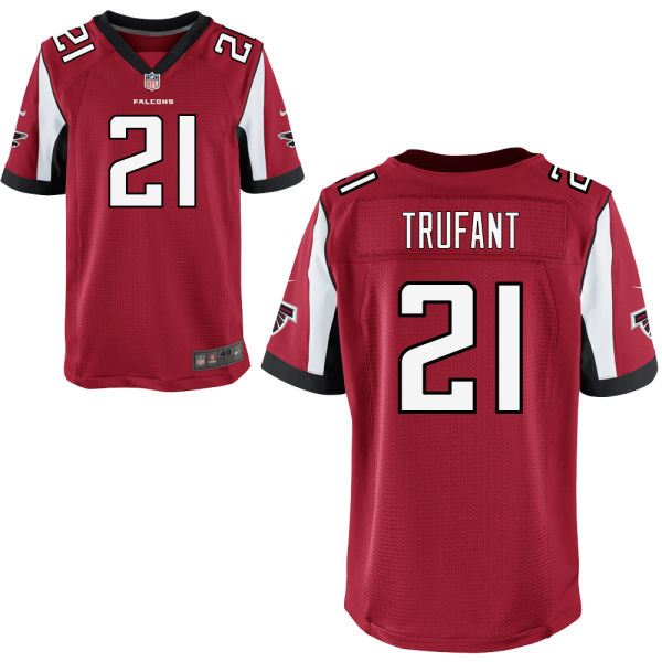 Nike Falcons 21 Desmond Trufant Red Elite Jersey