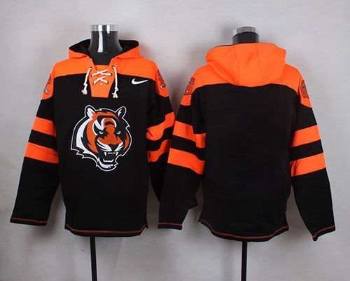 Nike Bengals Blank Black Hooded Jersey