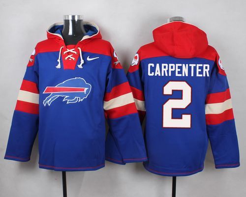 Nike Bills 2 Dan Carpenter Blue Hooded Jersey