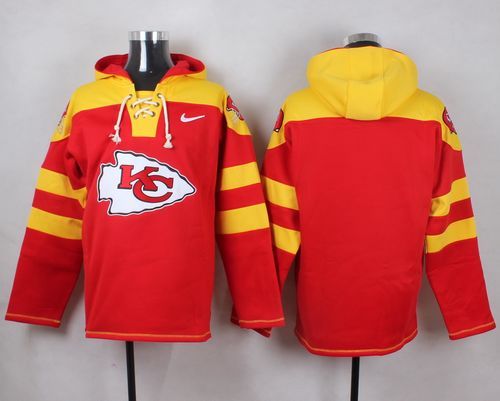 Nike Chiefs Blank Red Hooded Jersey