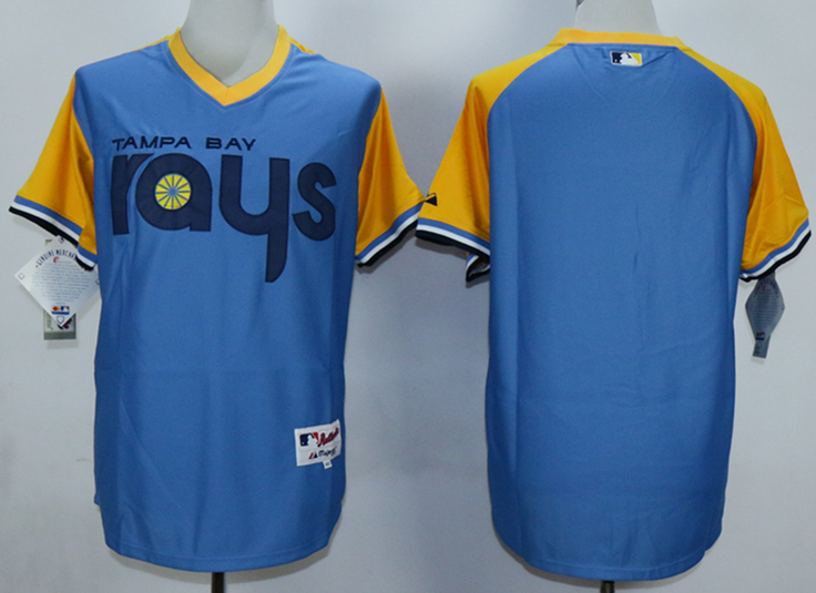 Rays Blank Blue 1988 Turn Back The Clcok Jersey