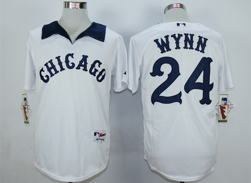 White Sox 24 Early Wynn White 1976 Turn Back The Clock Jersey