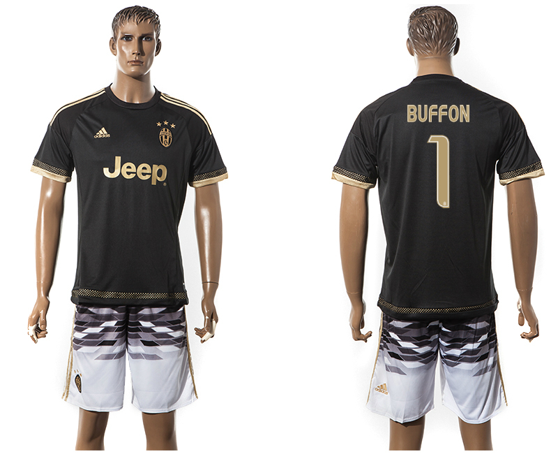 2015-16 Juventus 1 BUFFON Away Jersey