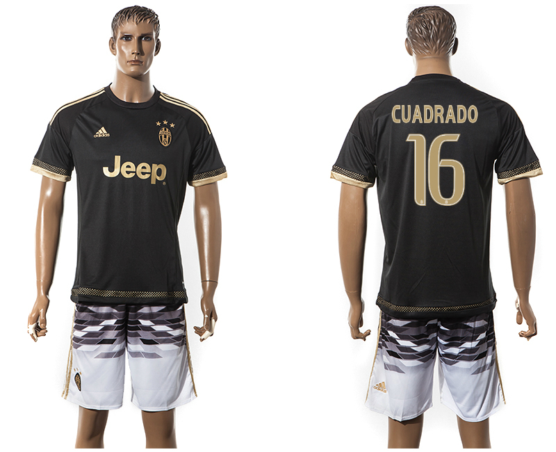 2015-16 Juventus 16 CUADRADO Away Jersey